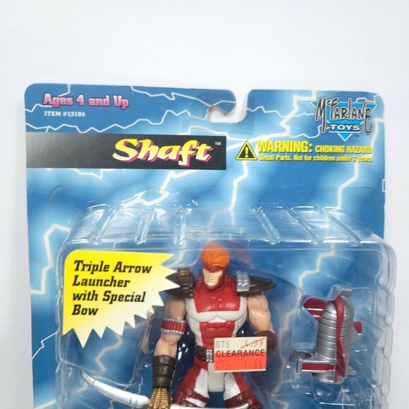 Youngblood SHAFT Ultra-Action Figure 1995 McFarlane Toys Series 1 Sealed NEW - Picture 4 of 6